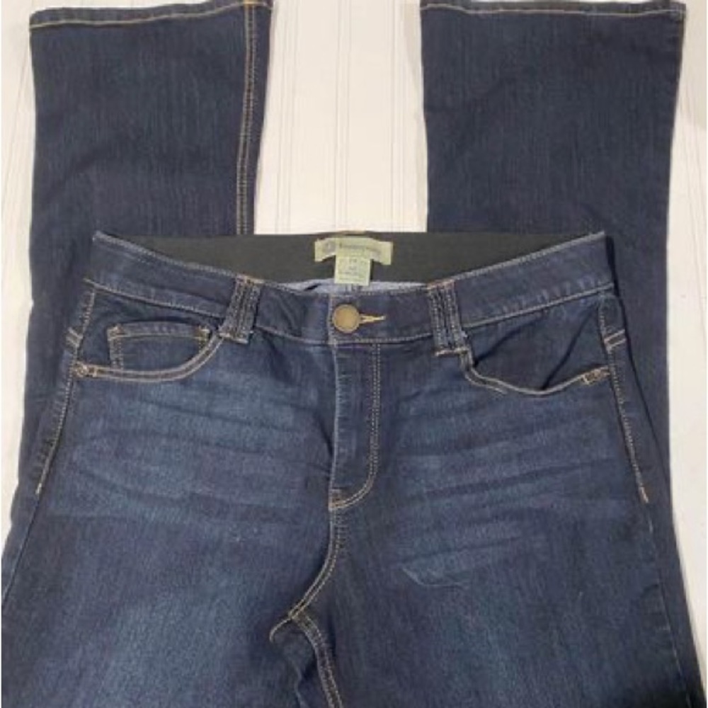 Ladies Democracy Ab Technology Bootcut Jeans Size 14 (Inseam 31.5")